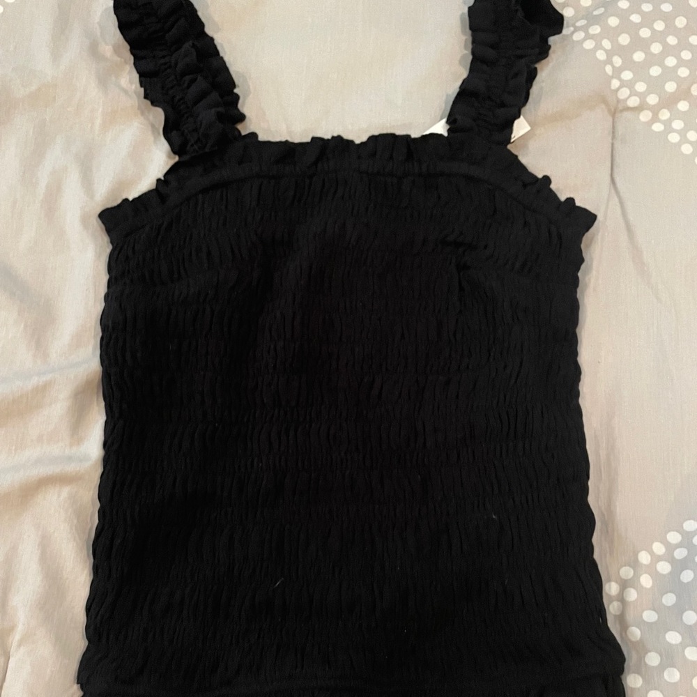 Smocked Abercrombie Tank